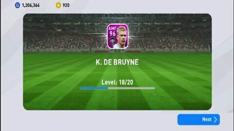 Training Featured Kevin De Bruyne | PES 20 MOBILE