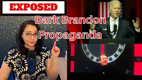 Biden Speech | Exposing Media Propaganda | Dark Brandon