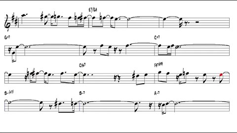 How Insensitive v4 Antonio Carlos Jobim 1963 Alto Sax