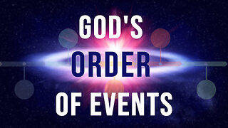 God's Order of Events | Don Perkins
