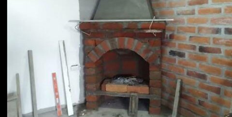 Como Hacer Chimenea Rustica De Ladrillos/Bulid Your Own Brick pizza Oven] #pizzaOven #brickwork