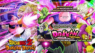 DBZ Dokkan Battle: Dokkan Fest Majin Buu (Good) Banner Summons