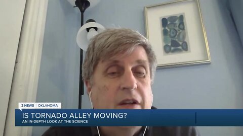 Is Tornado Alley moving?