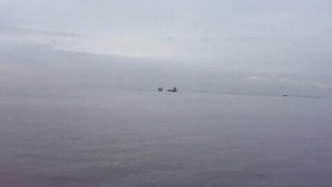 Turkey’s merchant ship Azburg on fire near Mariupol, 12 Ukrainian citizens on board