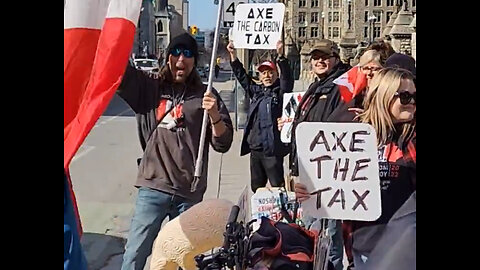 Axe the Carbon Tax Protests Start Across Canada