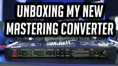 Unboxing My New Mastering Converter (Live from IG)