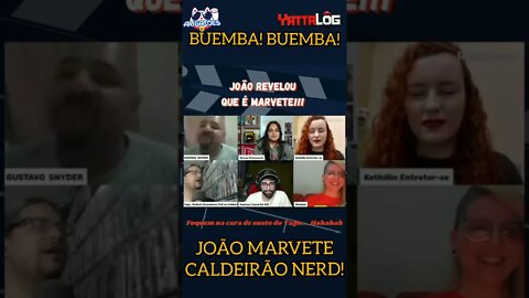 Revelações de João Marvete do Caldeirão Nerd! #shorts