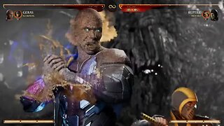 Mortal Kombat 1 2023 Geras & Scorpion Kameo Fatal Blow