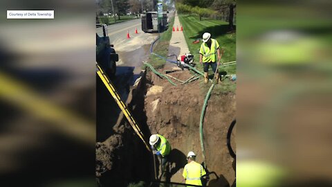 Delta Township has experienced at least 50 water main breaks on St. Joe Highway in the past 27 years.