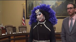 Drag Queen Gets A Standing Ovation & Honored On The Floor Of The CA State Legislature