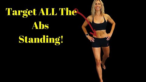 Standing Ab Workout No Equipment