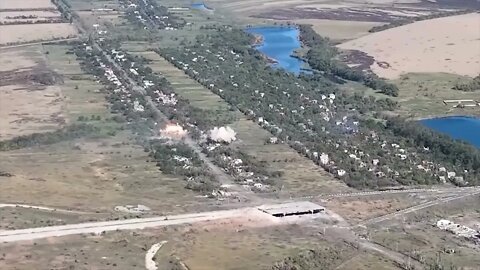 Russian TOS-1A "Solntsepek" Thermobaric MLRS Burning-Out Ukranian Fortifications🔥