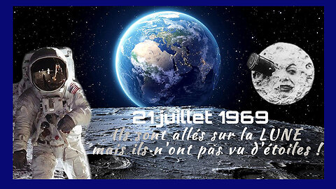 "APOLLO" 1969. Ils sont allés sur la lune mais n'ont pas vus d'étoiles...Et des ovnis ? (Hd 720) Voir lien au descriptif