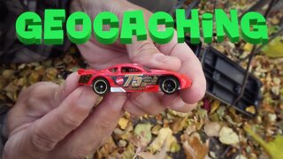 Hot Wheels Geocaching - THREE CACHES SIX CARS!!!