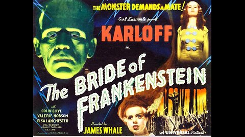 BRIDE OF FRANKENSTEIN (1935). Colorized