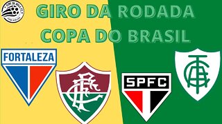 RODADA DA COPA DO BRASIL - NOTÍCIAS E FICHAS TÉCNICAS DAS PARTIDAS.