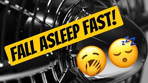 Fall asleep fast! | Sleep aid | Fan noise | Deep Sleep