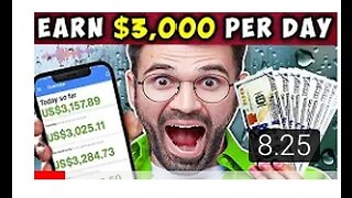 Earn $3,000 PER DAY Posting Rain Videos On YouTube (Make Money Online From Home 2022)