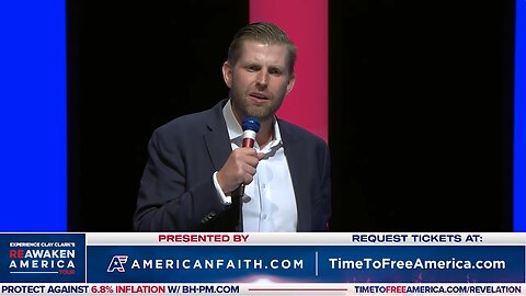 Eric Trump | "Let's Do It Together As A Family"