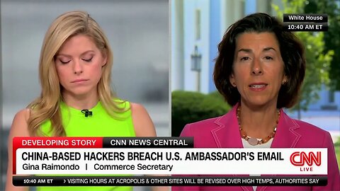 Biden Commerce Secretary Gina Raimondo Confirms Her Email Was Hacked: "It's A Significant Hack"