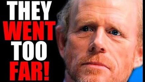 Ron Howard FLEES Hollywood After They Came For His DAUGHTER!