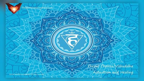 Throat Chakra/Vishuddha (Fifth Chakra) Activation, Balance and Healing Meditation
