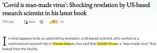 "NO WAY"NOT MORE PROOF THAT THE CHINA FLU CAME FROM WUHAN