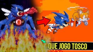 Jogo Bizarro do Sonic de Terror ?! - Sonic 3.bin.iso #shorts