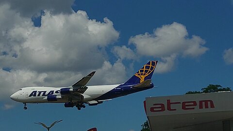 Boeing 747-400ERF N499MC coming from Miami to Manaus 🇺🇸🇧🇷