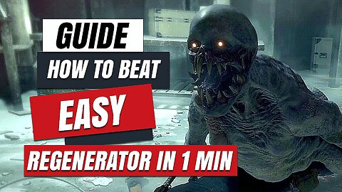 HOW TO BEAT A Regenerator KNIFE ONLY In 1 MINUTE GUIDE | Resident Evil 4 Remake