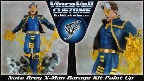 Nate Grey X-Man Garage Kit Build up Statue