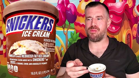 Snickers 50% Fat Free Ice Cream | I Made A Mistake!