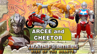 Arcee and Cheetor - Transformers: Rise of the Beasts - Unboxing and Review