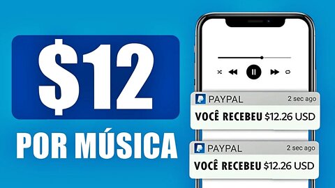 1 Música = $12,26! Seja Pago Para Ouvir Músicas | Ganhar Dinheiro Online Ouvindo Música