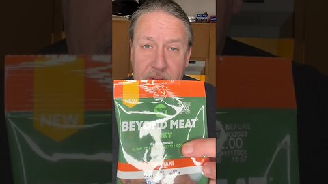 FOOD REACTION - WHICH IS BETTER - PLANT BASED JERKY OR NO JERKY AT ALL #shorts #reaction #plantbased