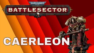Lieutenant Caerleon Warhammer 4000 Battlesector #Shorts