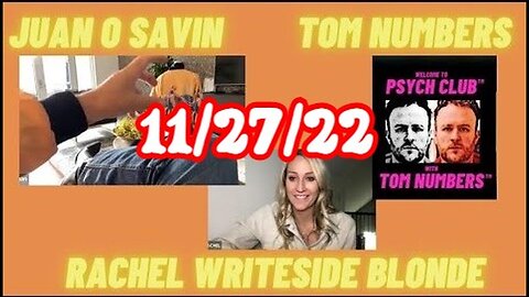 Juan O' Savin & Tom Numbers & WriteSide Blonde 11/27/22