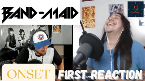 Introducing Raymond to Band Maid " ONSET"!! Video Reaction Collab of Band Maid " Onset"!!
