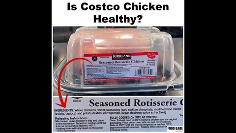 COSTCO ROTISSERIE CHICKEN GMO POISON: FACTORY FARM CHICKEN WITH ONLY GMO FEED, ADDED SUGAR & “CARRAGEENAN” WHICH IS SEAWEED EMULSIFIER THAT IS DESTRUCTIVE TO YOUR GUT & MODIFIED FOOD STARCH (GMO CORN) 🕎Ezekiel 4;10-16 “DEFILED BREAD”