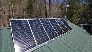 Starlink Internet with solar and battery backup power. Faux-Grid WV