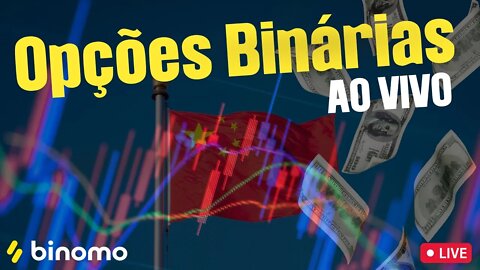 BINOMO - OPERANDO OPÇÕES BINÁRIAS AO VIVO