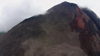 DJI Phantom 2 Vision+ Volcano Footage