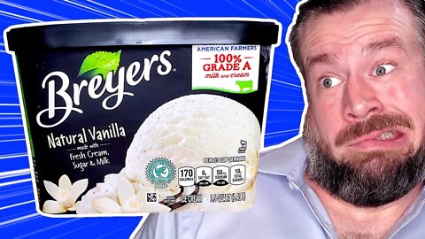 Does Natural Taste Better? | Breyers Natural Vanilla Ice Cream | Review