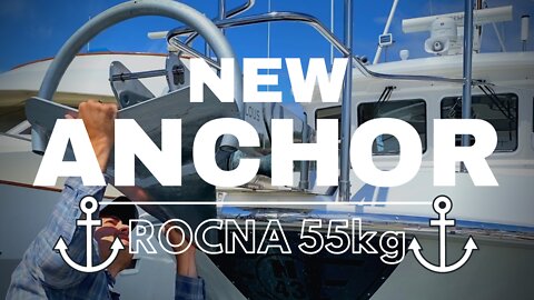 ROCNA 55kg anchor installation on a Nordhavn 43 trawler [MV FREEDOM]