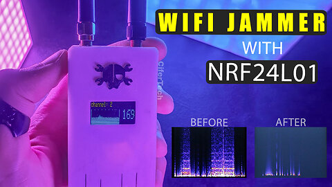 WiFi JAMMER BUT WITH nRF24L01