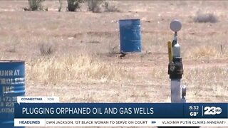 Plugging orphaned oil and gas wells