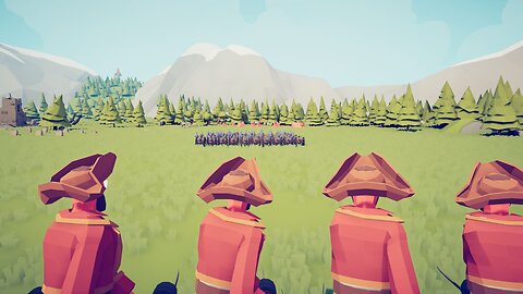 40 Harpooners Versus 40 Cannons || Totally Accurate Battle Simulator