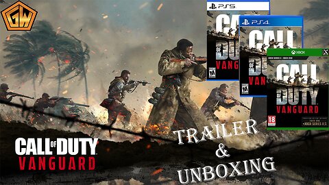 Call of Duty Vanguard Tailer And Unboxing PS4 PS5 Xbox One XboxSeries X (GamesWorth)