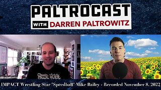 IMPACT Wrestling's "Speedball" Mike Bailey interview with Darren Paltrowitz