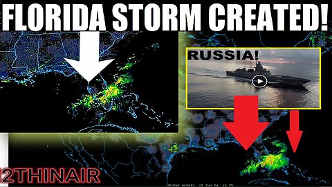 FLORIDA Flood CREATED to cause Issues for Russia War Drills!